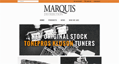 Desktop Screenshot of marquisdistribution.com